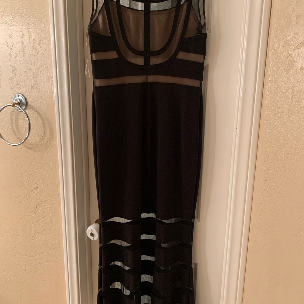 Elegant black formal dress